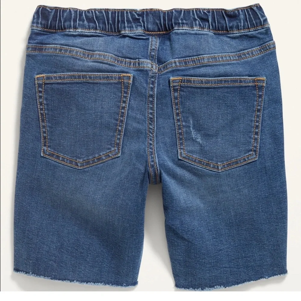 OLD NAVY Karate Built-In Flex Max Ripped Jean Jogger‎ Pull-On Shorts
